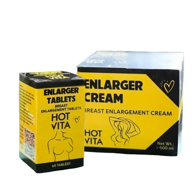 پک قرص و کرم حجم دهنده سینه هات ویتا ۶۰ عددی