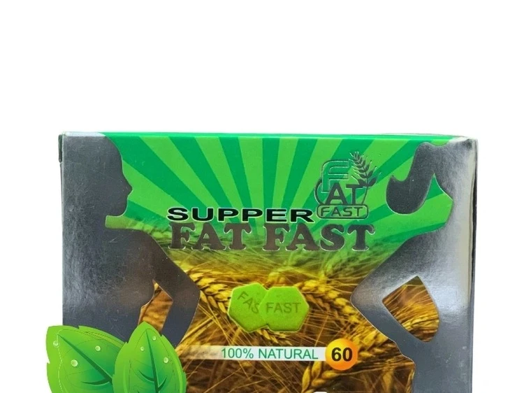 قرص چاقی سوپر فت فست Super Fat Fast | افزایش وزن سریع، عضله‌ساز و افزایش اشتها – ۶۰ عددی اصل و اورجینال آمریکایی