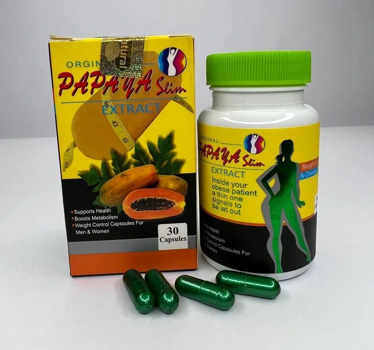 قرص لاغری پاپایا اسلیم Papaya Slim | چربی‌سوز و کاهش اشتها – ۳۰ عددی اصل و اورجینال