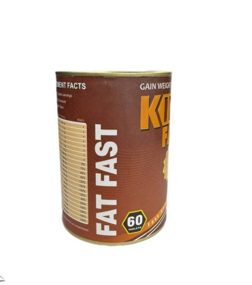 قرص چاقی بدن کینگ فت King Fat | افزایش وزن و اشتها – ۶۰ عددی اصل و اورجینال